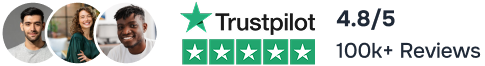 Trustpilot Reviews - 4.8/5 with 100k+ Reviews