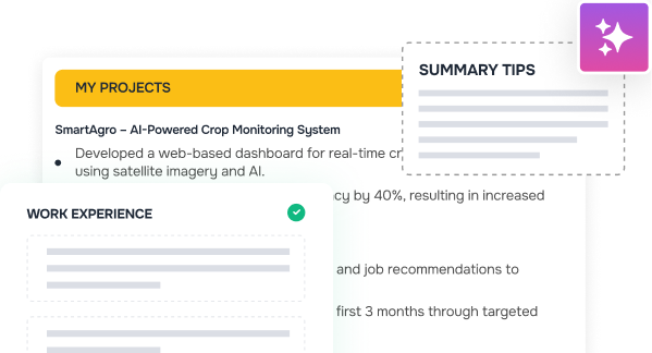 AI suggestions preview